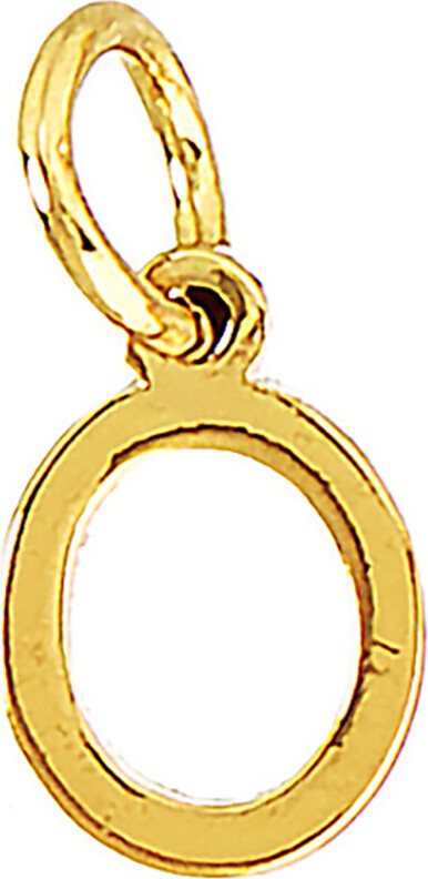 Me & My Box - Vedhæng - Bogstav - O - Guldbelagt 18 Karat