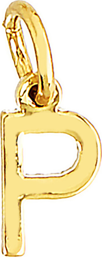 Me & My Box - Vedhæng - Bogstav - P - Guldbelagt 18 Karat