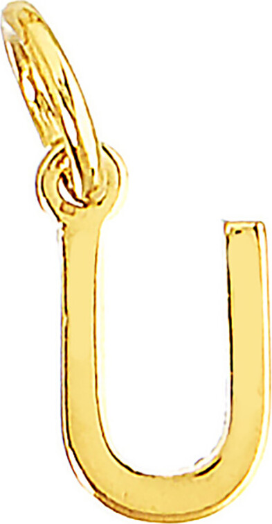 Me & My Box - Vedhæng - Bogstav - U - Guldbelagt 18 Karat