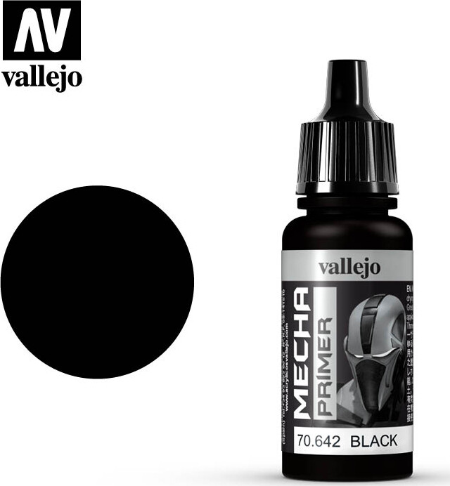 Vallejo - Mecha Color Primer - Black - 17 Ml - 70642