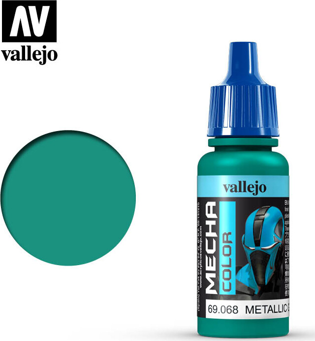 Vallejo - Mecha Color - Metallic Green - 17 Ml - 69068