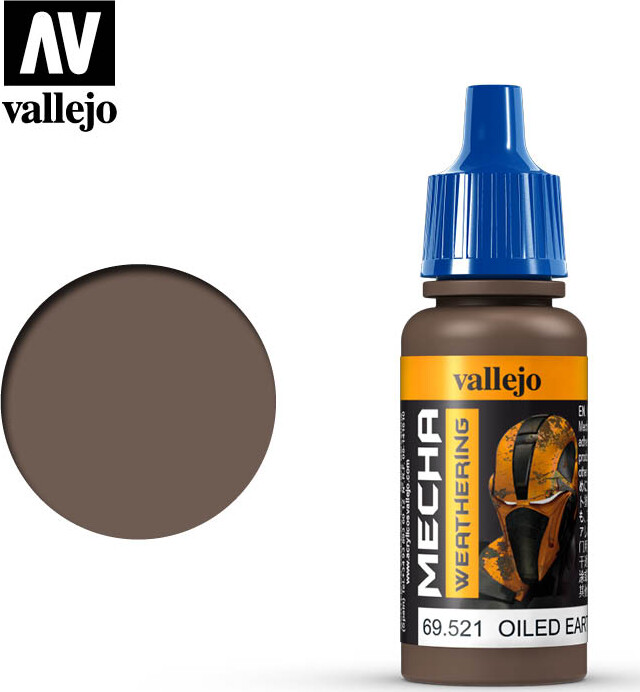 Vallejo - Mecha Weathering - Oiled Earth Wash - 17 Ml - 69521