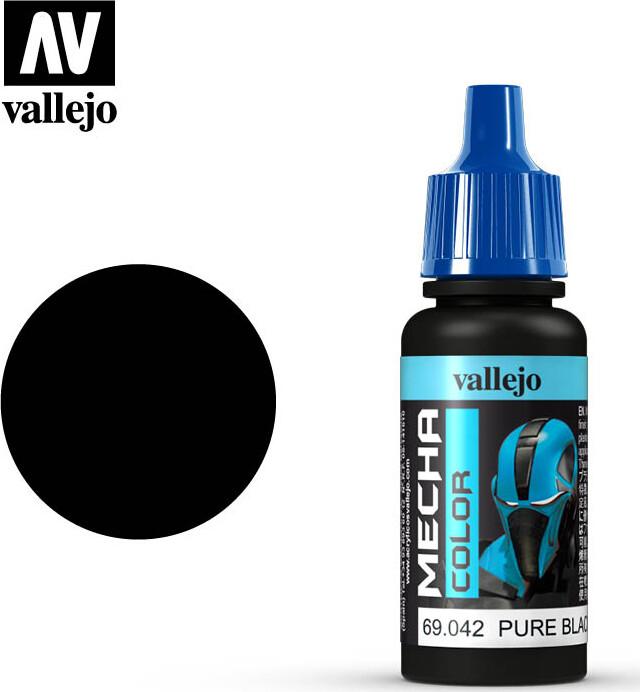 Vallejo - Mecha Color - Pure Black - 17 Ml - 69042