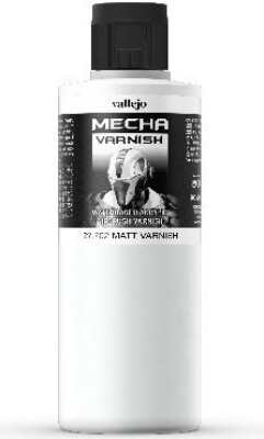 Vallejo - Mecha Matt Varnish 200 Ml - Mat Lak