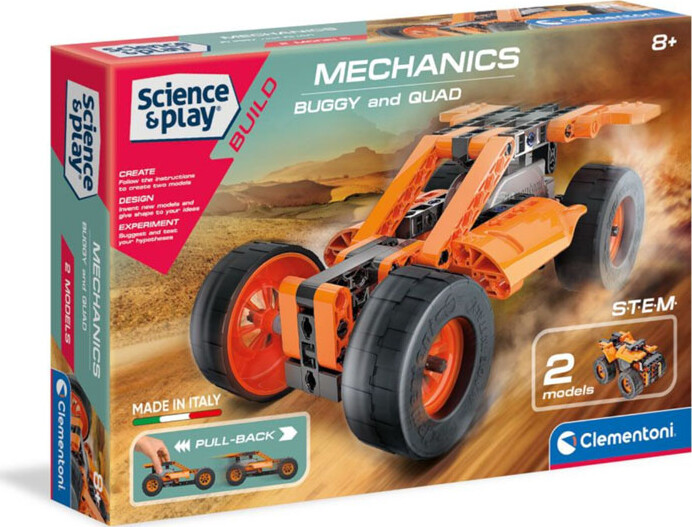 Billede af Clementoni - Science And Play Build - Mechanics - Buggy And Quad hos Gucca.dk