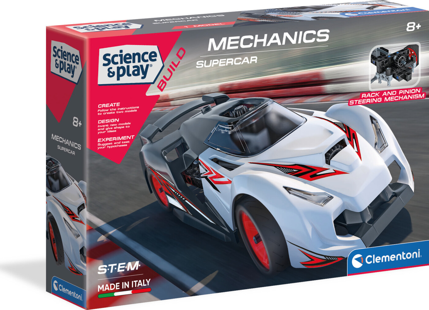 Billede af Clementoni - Science And Play Build - Mechanics - Supercar