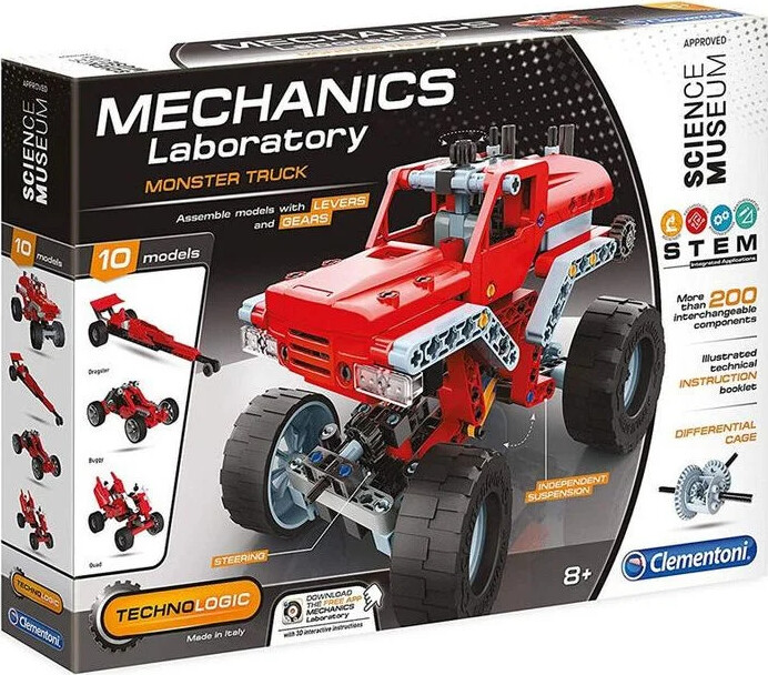 Clementoni Science Museum - Mechanics Laboratory - Monsters Truck