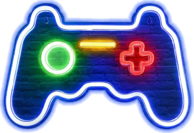 Mecharite - Controller Led Neon Skilt - Blue