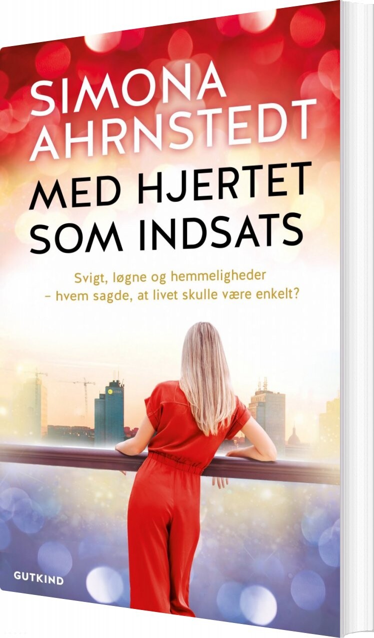 Billede af Med Hjertet Som Indsats - Simona Ahrnstedt - Bog