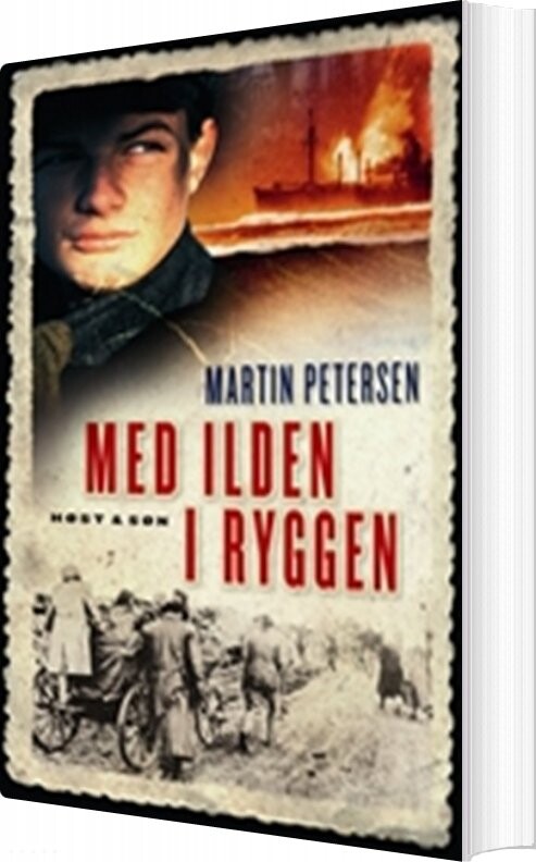 Med Ilden I Ryggen - Martin Petersen - Bog