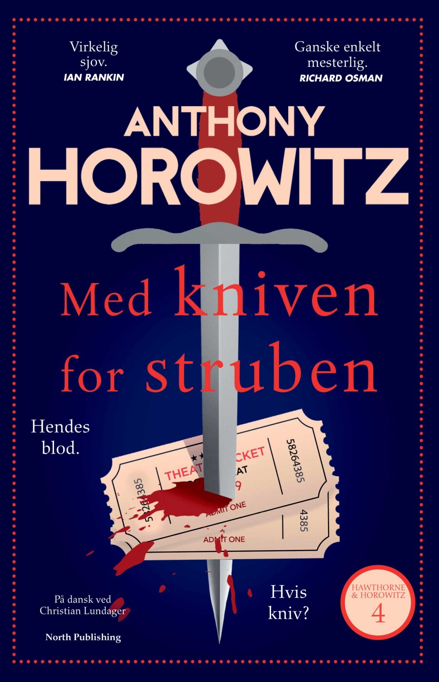 Med Kniven For Struben - Anthony Horowitz - Bog