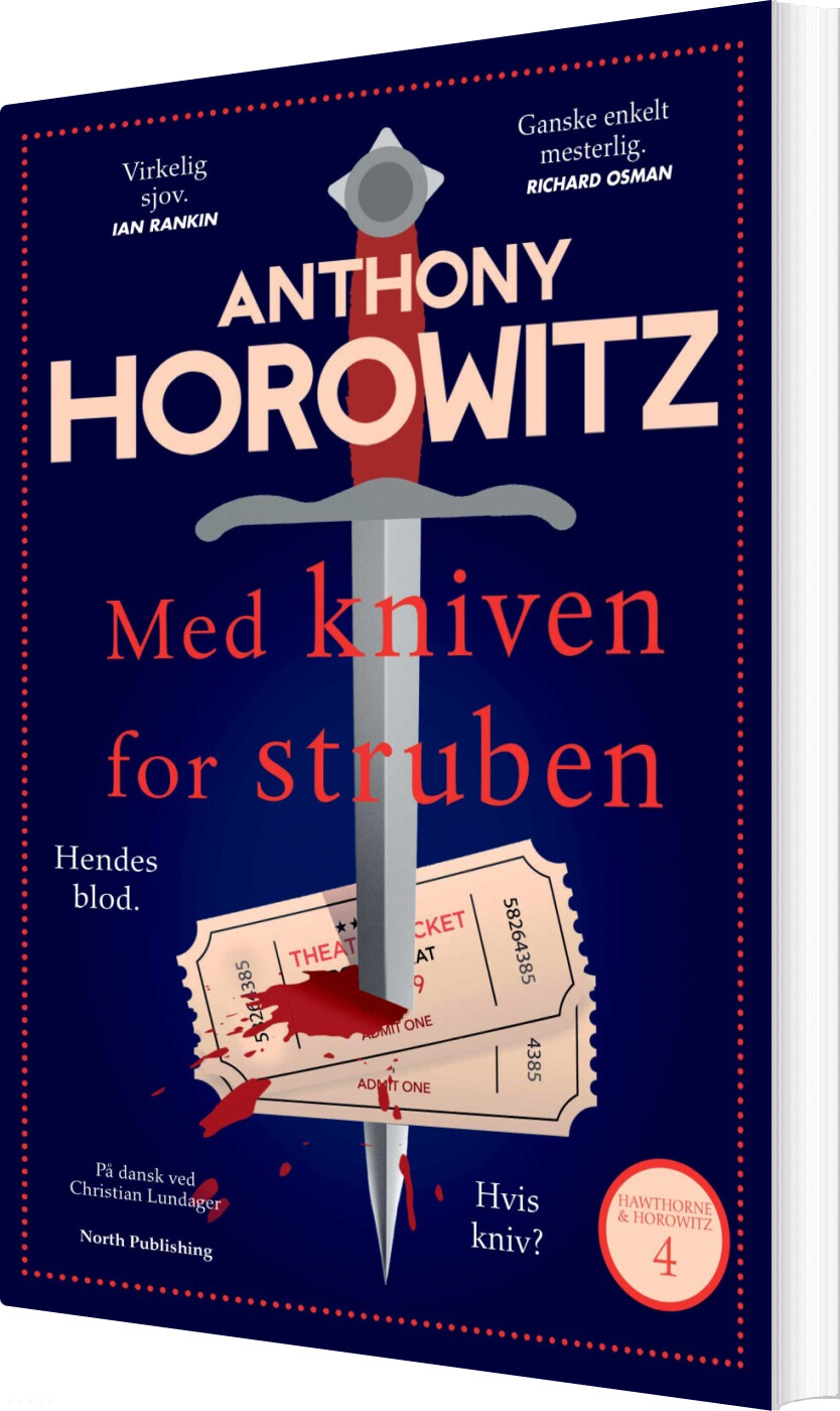 Med Kniven For Struben - Anthony Horowitz - Bog