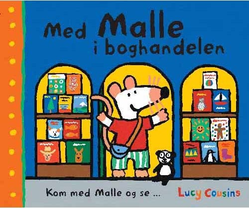 Med Malle I Boghandelen - Lucy Cousins - Bog