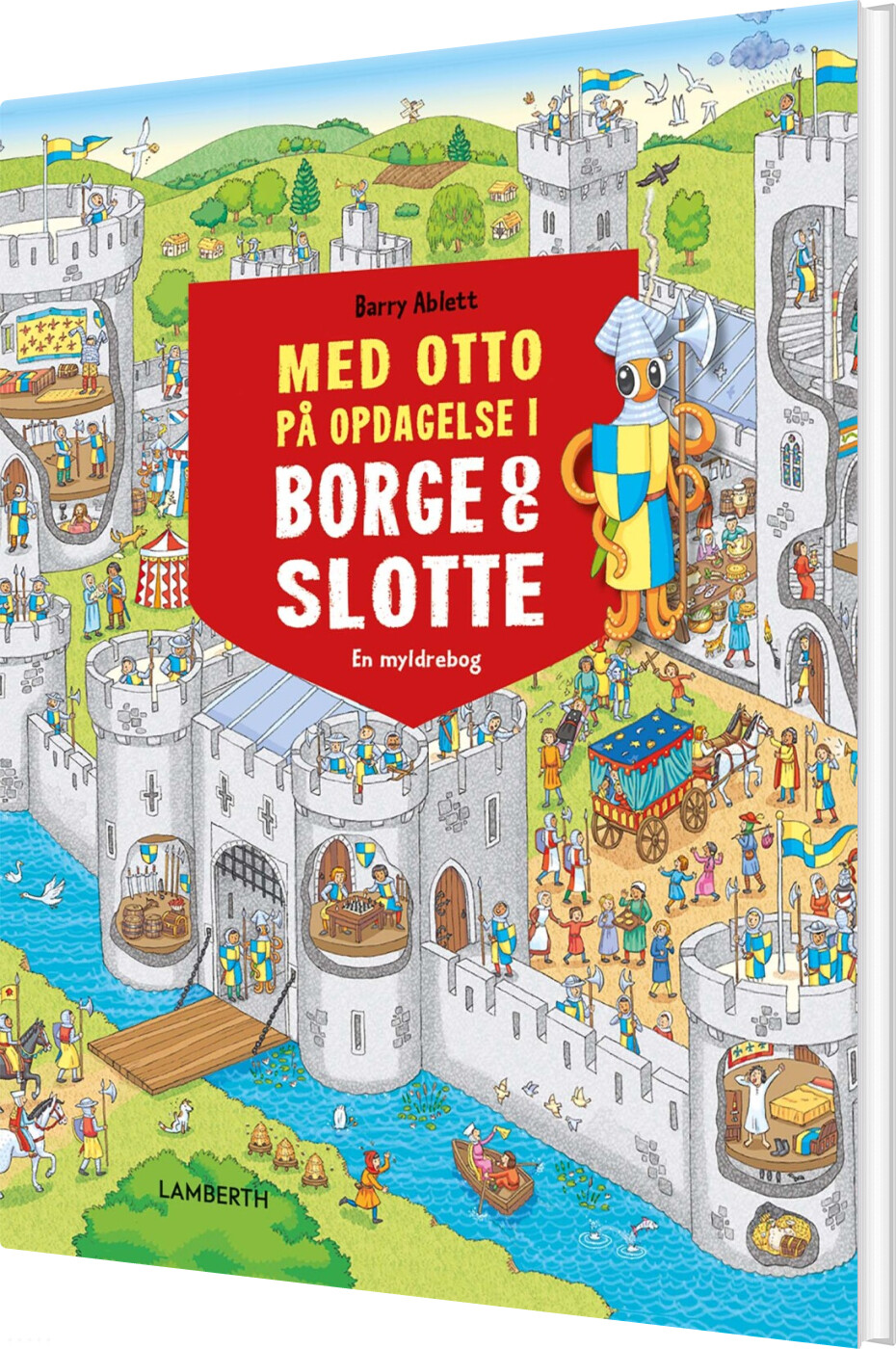 Med Otto På Opdagelse I Borge Og Slotte - Barry Ablett - Bog