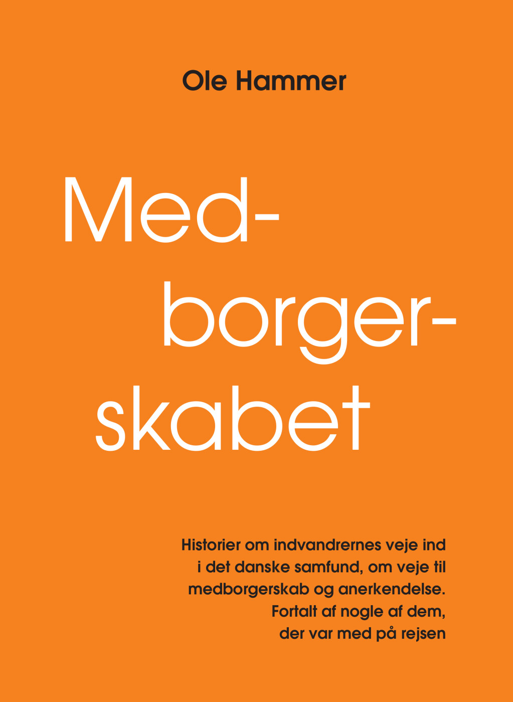 Medborgerskabet - Ole Hammer - Bog