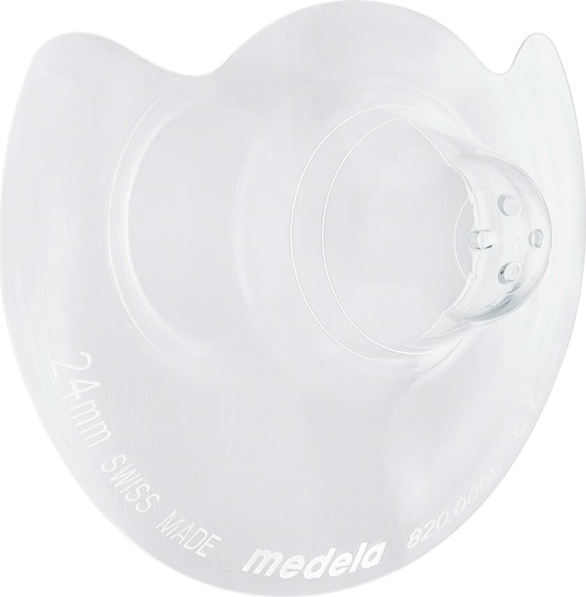 Medela - Contact Ammebrikker - Transparent - L, 24 Mm, 2 Stk.