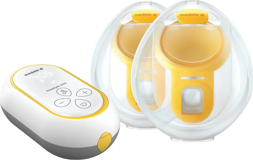 Medela - Freestyle Mini Hands-free Elektrisk Dobbeltbrystpumpe