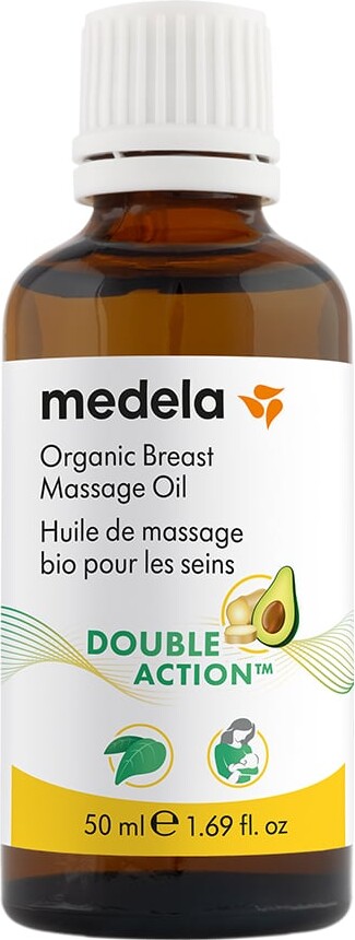 Medela Massageolie Til Brysterne - Økologisk - 50 ml