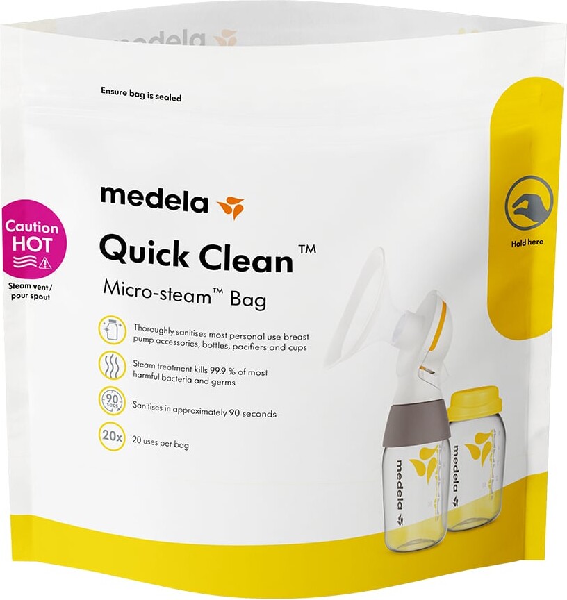Medela - Quick Clean Dampsteriliseringspose - 5 Stk.