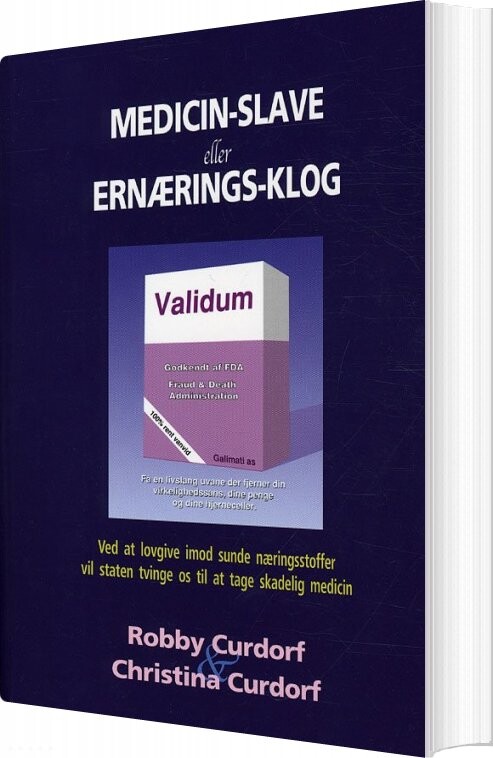Billede af Medicin-slave Eller Ernærings-klog - Robby Curdorf - Bog