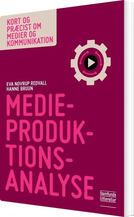Billede af Medieproduktionsanalyse - Hanne Bruun - Bog