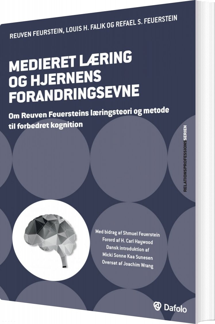 Medieret Læring Og Hjernens Forandringsevne - Reuven Feuerstein - Bog - Dafolo