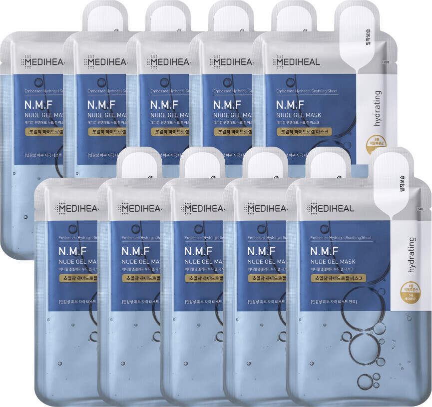 Mediheal - N.m.f Nude Gel Mask - 10 Pcs.