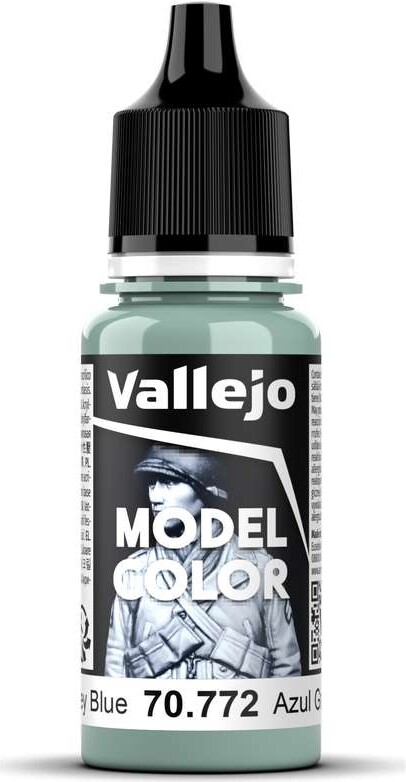 Vallejo - Model Color - Medium Grey Blue Mat - 18 Ml - 70772