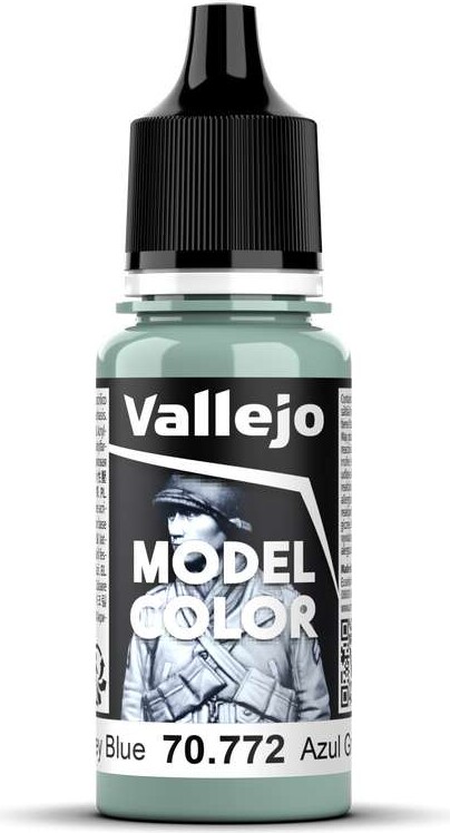 Vallejo - Model Color - Medium Grey Blue Mat - 18 Ml - 70772
