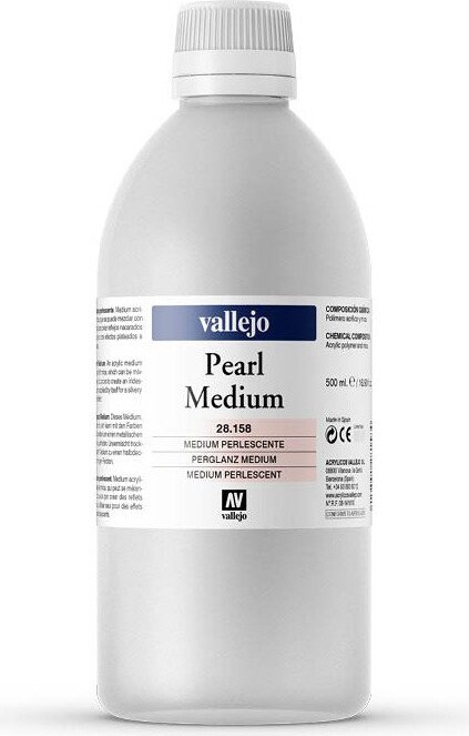 Vallejo - Pearl Medium 500 Ml - Akryl Medium