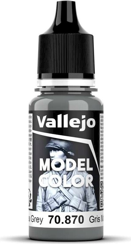 Vallejo - Model Color - Medium Sea Grey Mat - 17-18 Ml - 70870