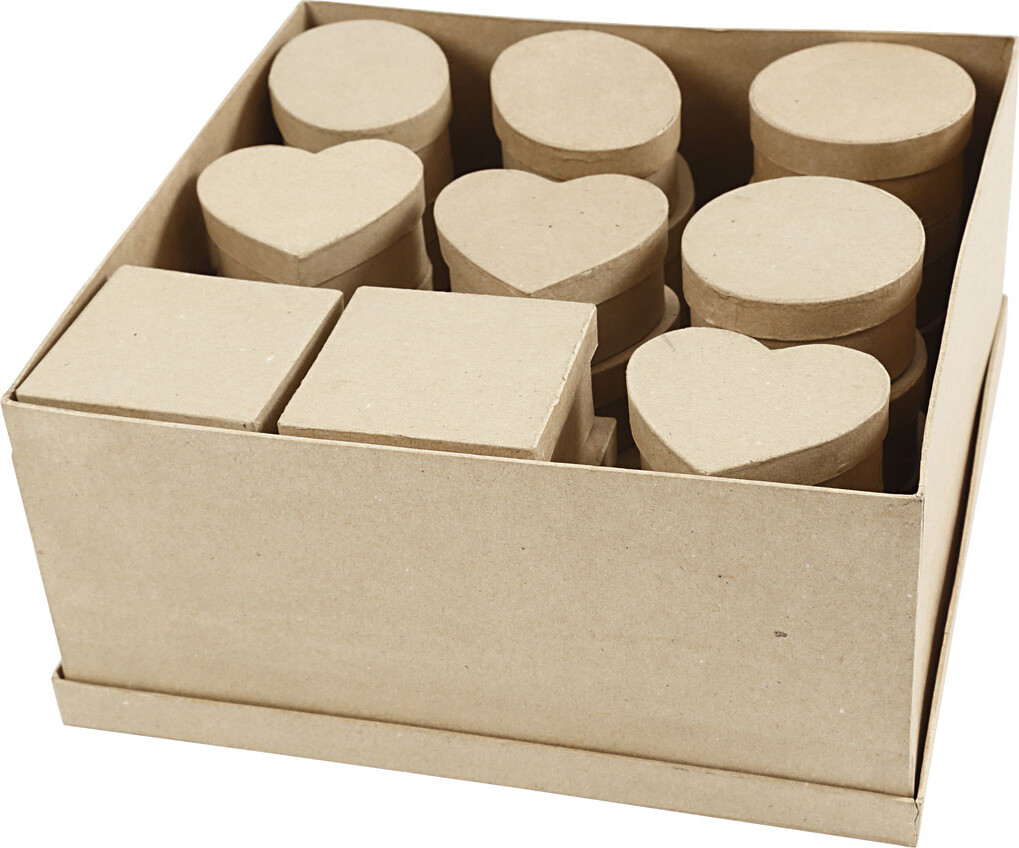 Creativ Company Storage boxes Papier mache 28st.