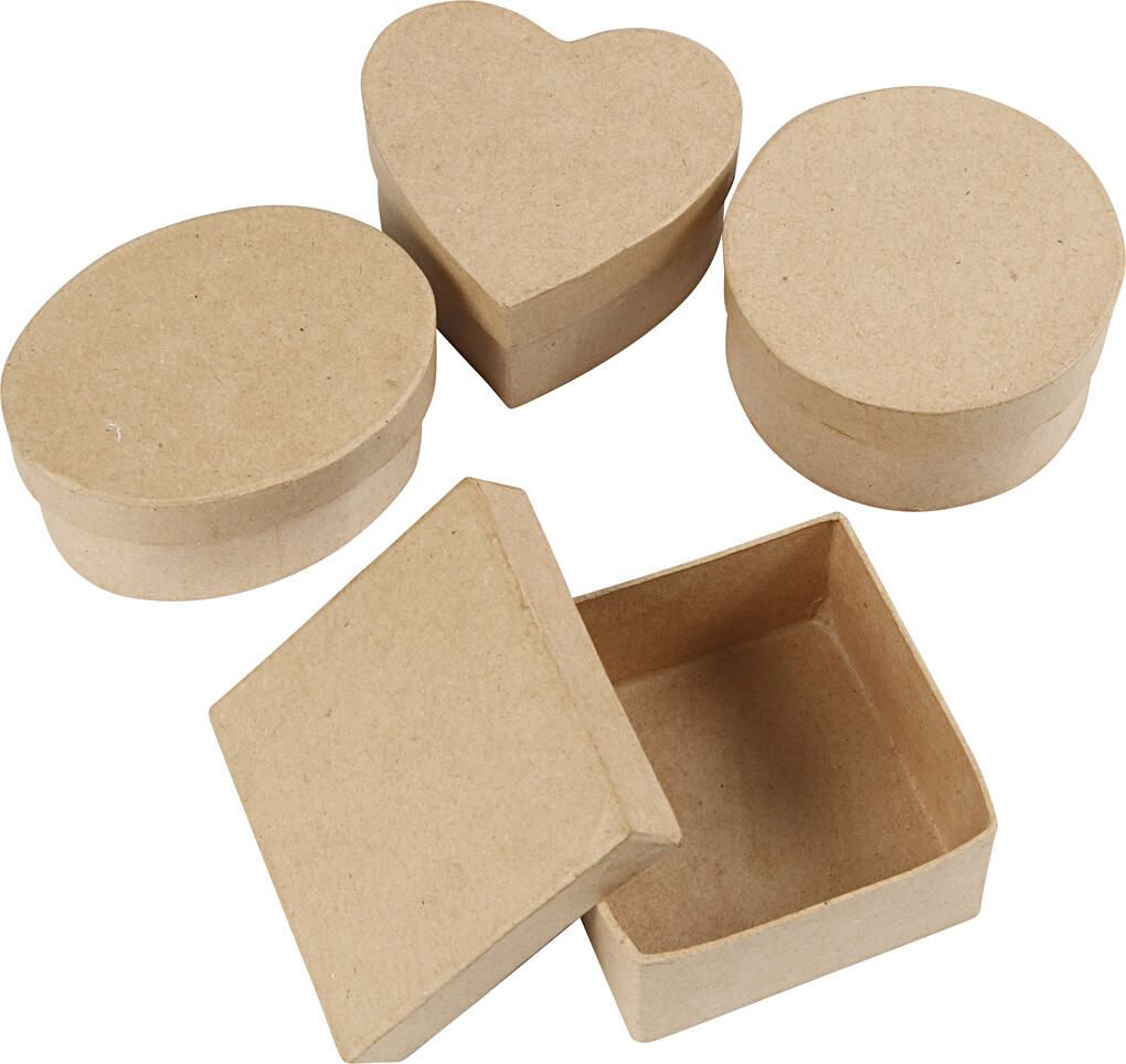 Mediumæsker - H 5 Cm - ø 10-12 Cm - 4 Stk. billede