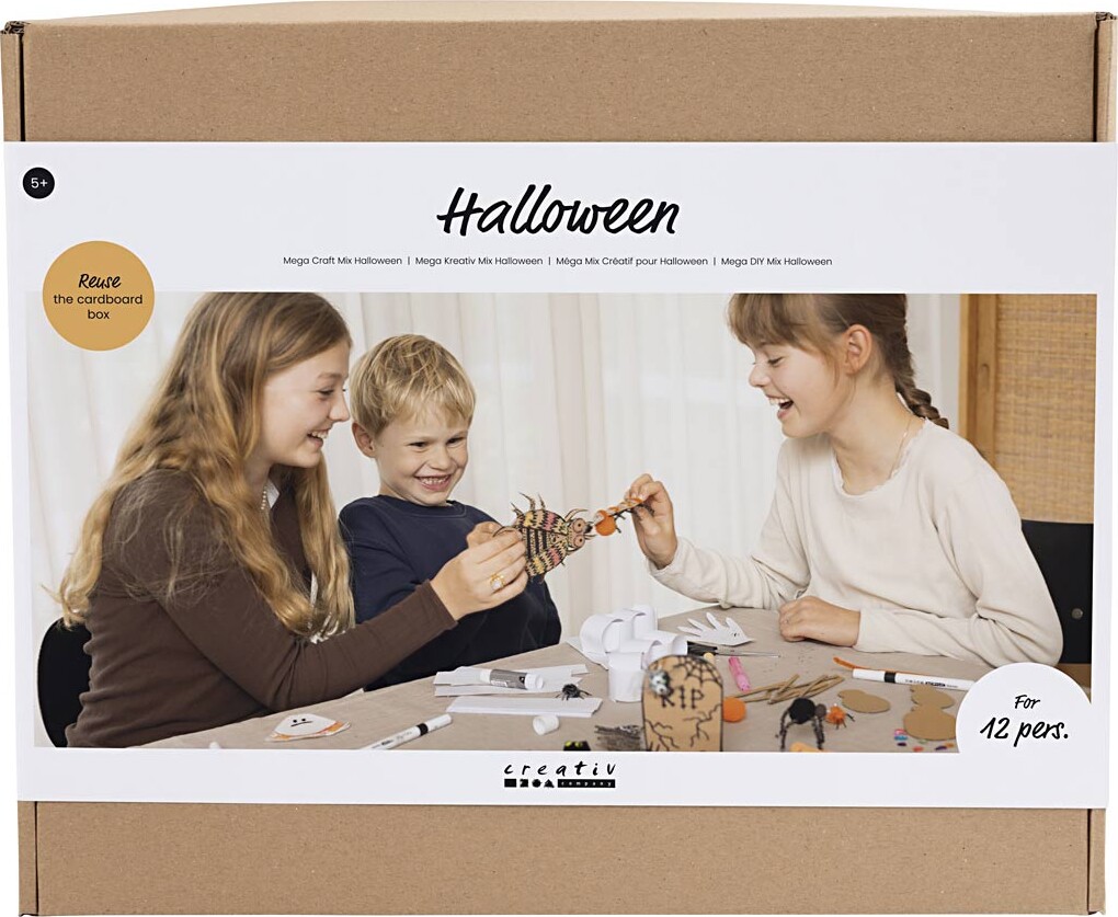 Mega Diy Mix Halloween - Insekter - 1pk.