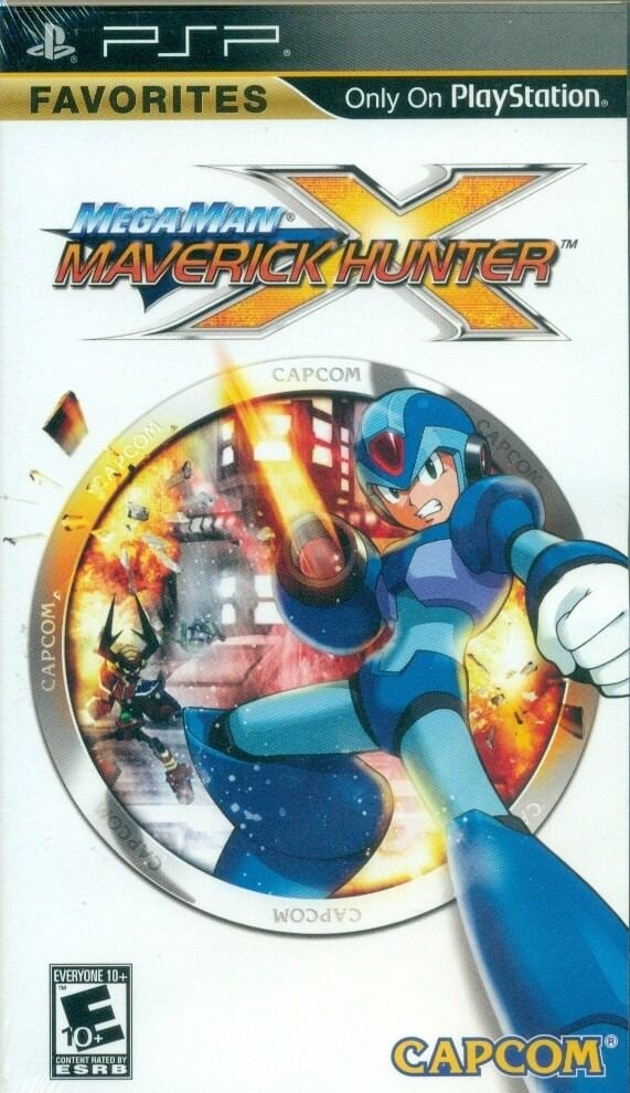 Mega Man Maverick Hunter X (favorites) (import) - Psp