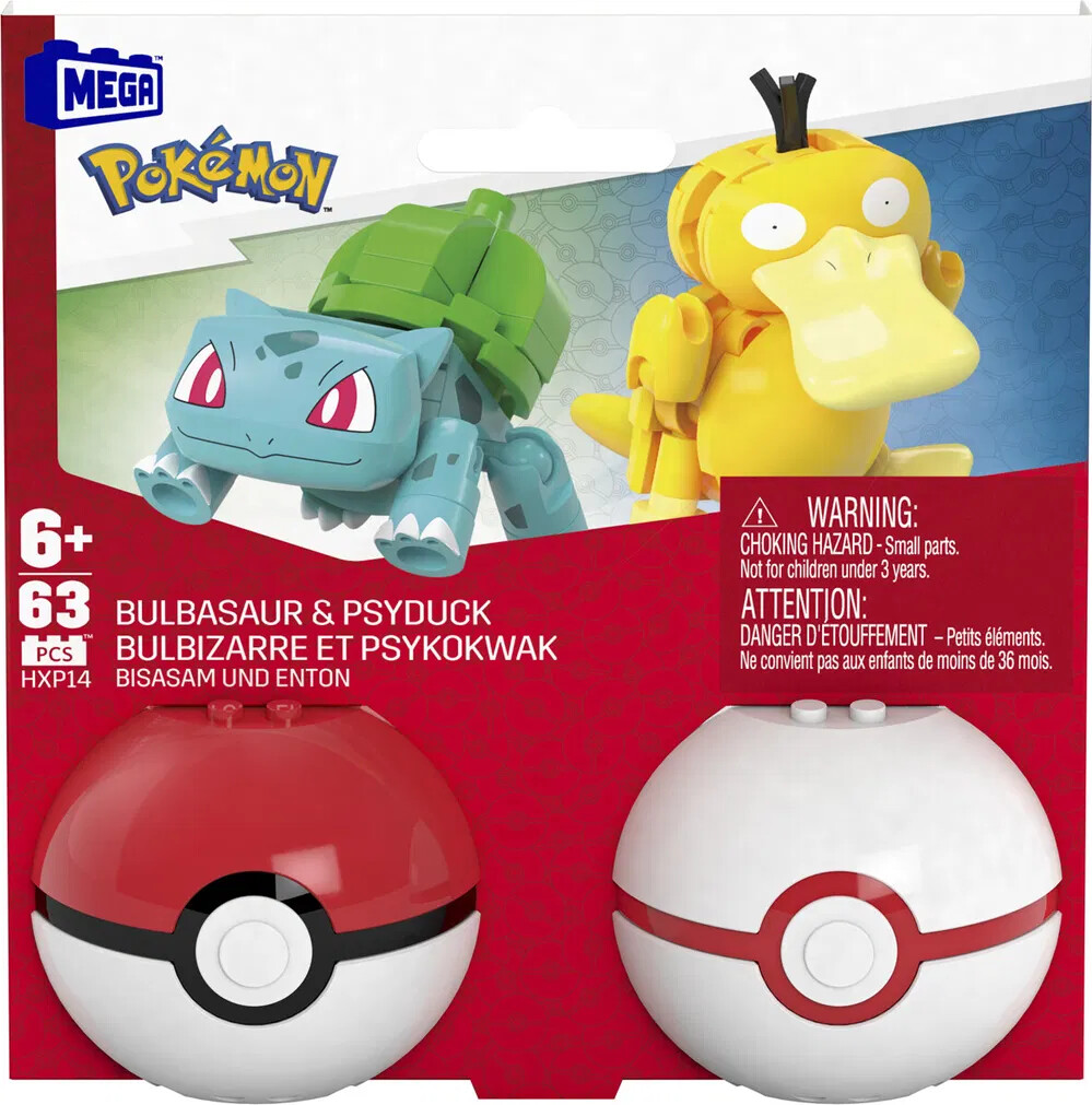 Mega Pokémon 2 Poke Balls - Assorteret