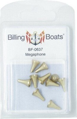 Billing Boats Fittings - Megafon - 12 Mm - 10 Stk