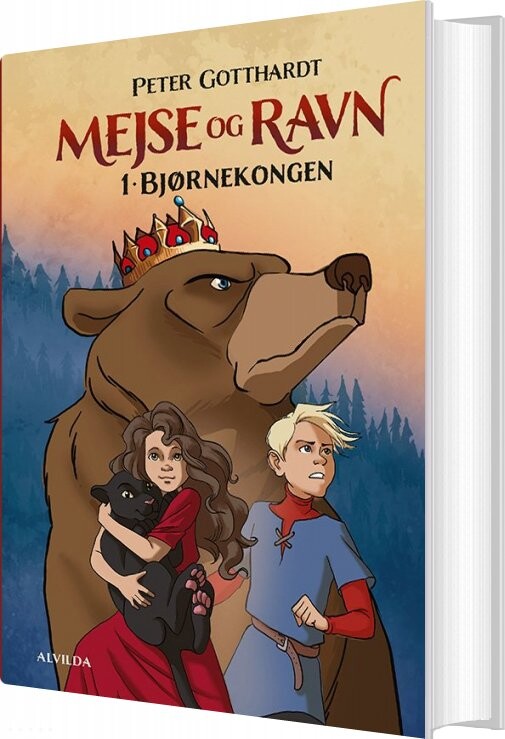 Billede af Mejse Og Ravn 1: Bjørnekongen - Peter Gotthardt - Bog
