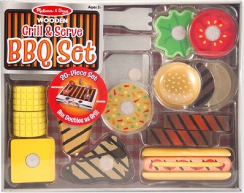 Melissa & Doug - Grill Og Barbeque Sæt