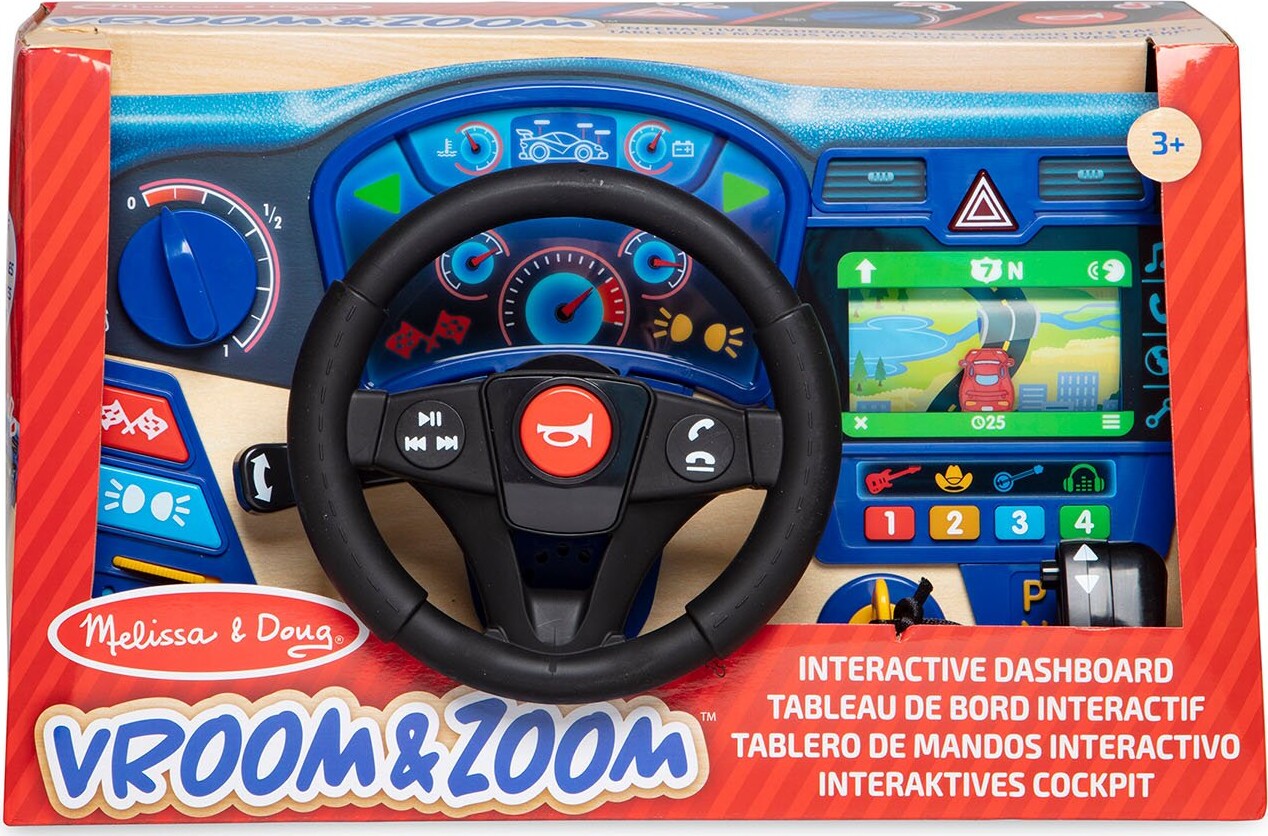 Melissa & Doug - Vroom And Zoom - Interaktivt Dashboard
