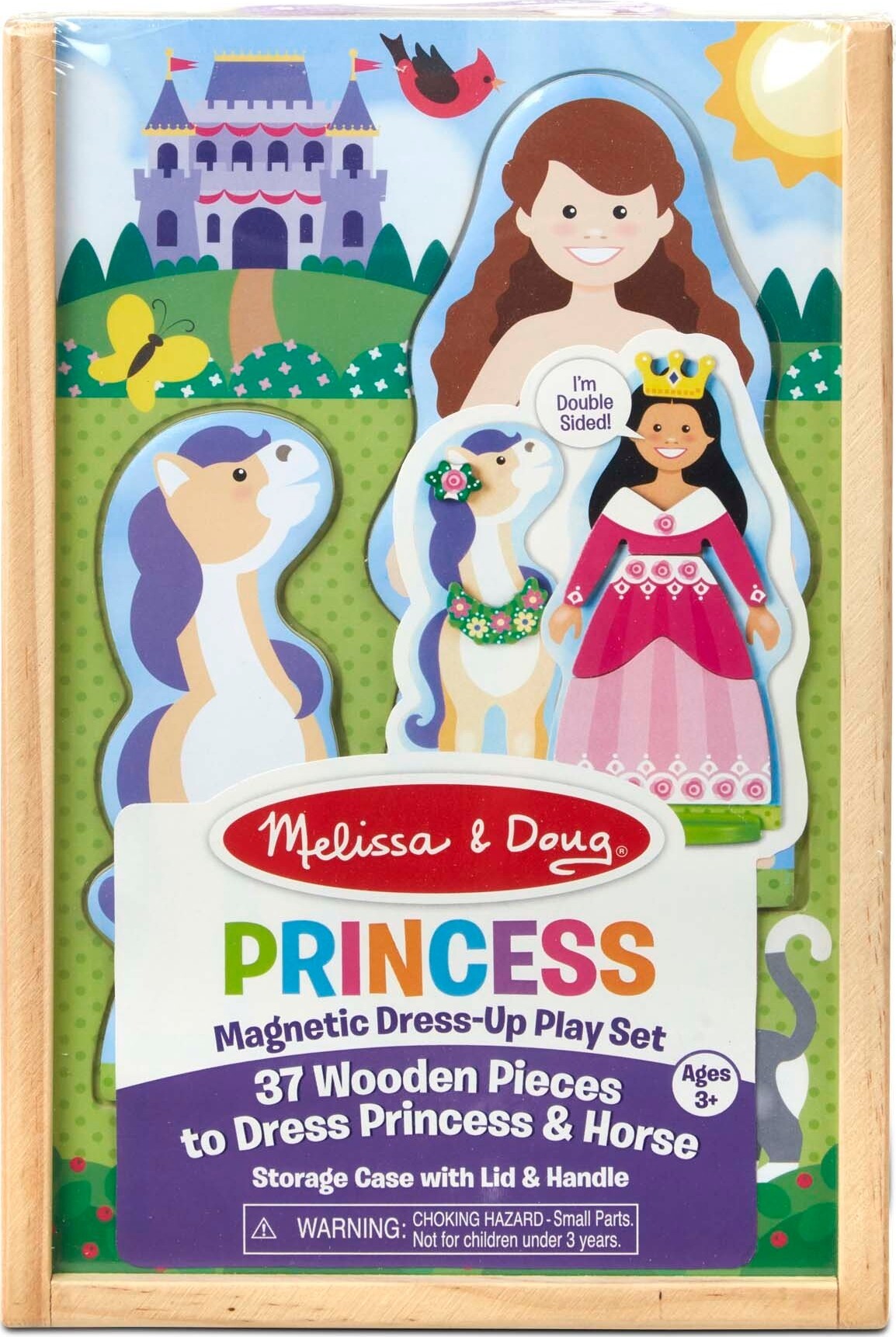 Magnet Påklædningsdukke - Melissa And Doug - Prinsesse