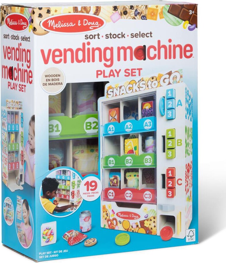 Melissa & Doug - Slikautomat - Med 19 Dele