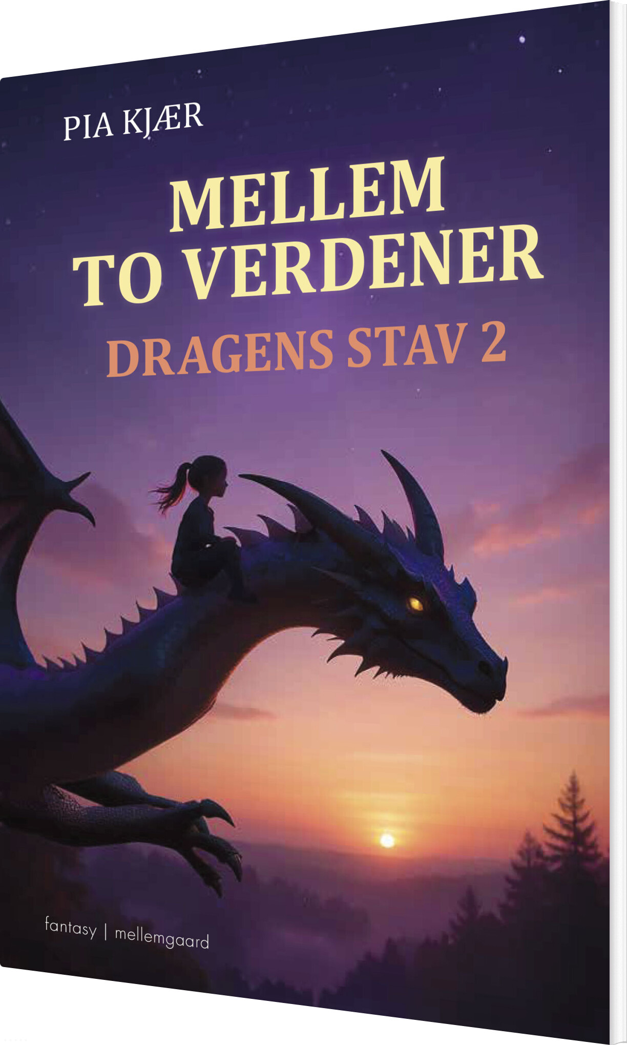 Mellem To Verdener - Pia Kjær - Bog