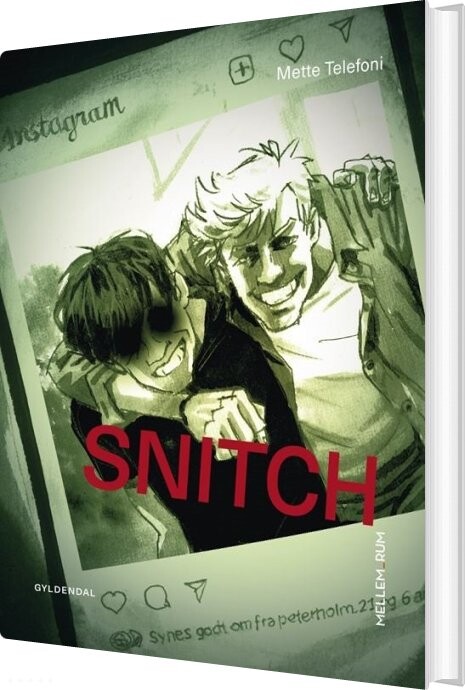 Mellem_rum. Snitch - Mette Telefoni - Bog