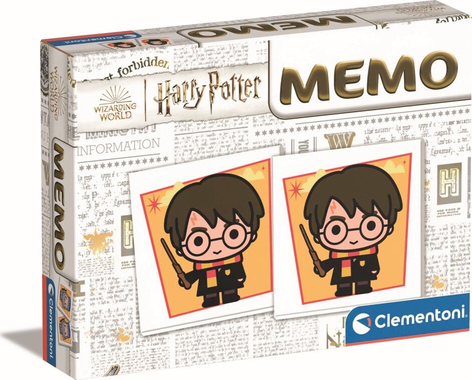#2 - Harry Potter Vendespil - 48 Kort - Clementoni - 4 år