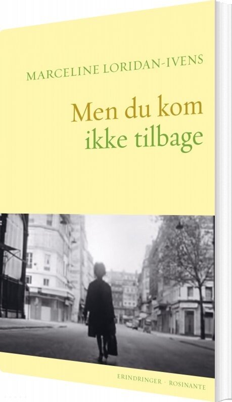 Billede af Men Du Kom Ikke Tilbage - Marceline Loridan-ivens - Bog