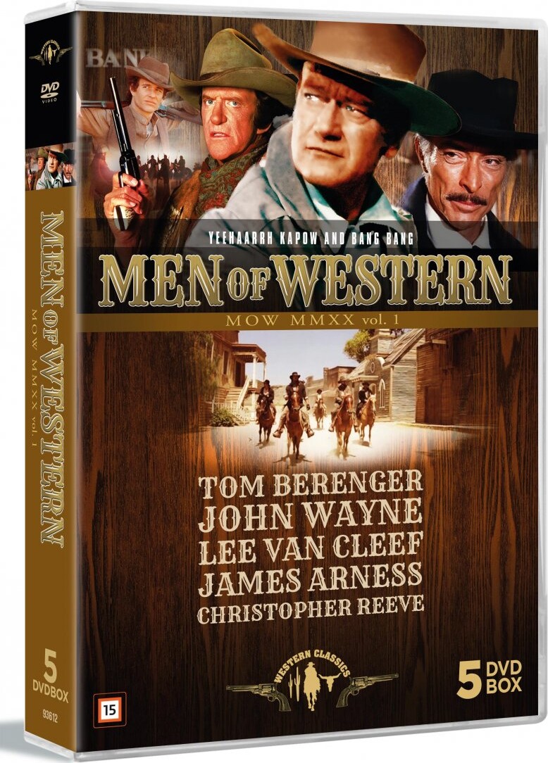 Billede af Men Of Western - Film Box - Vol. 1 - DVD - Film
