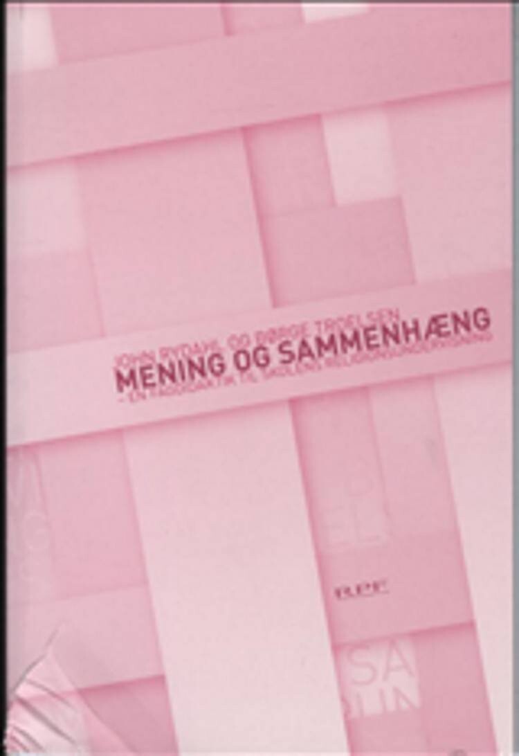 Billede af Mening Og Sammenhæng - John Rydahl - Bog