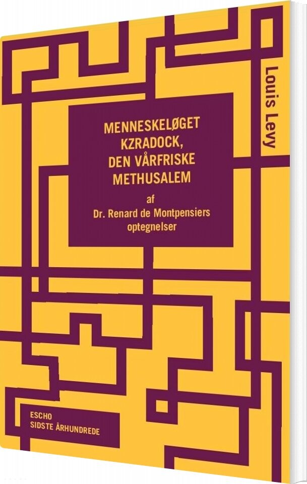 Billede af Menneskeløget Kzradock, Den Vårfriske Methusalem - Louis Levy - Bog