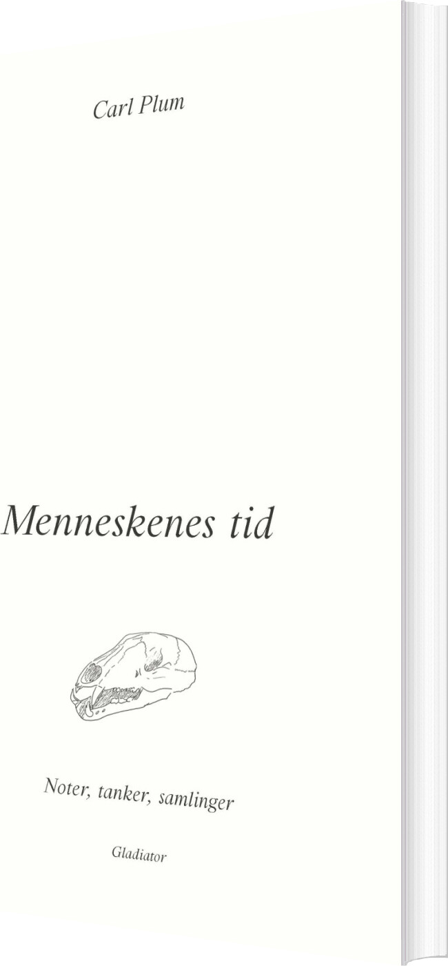 Menneskenes Tid - Carl Plum - Bog